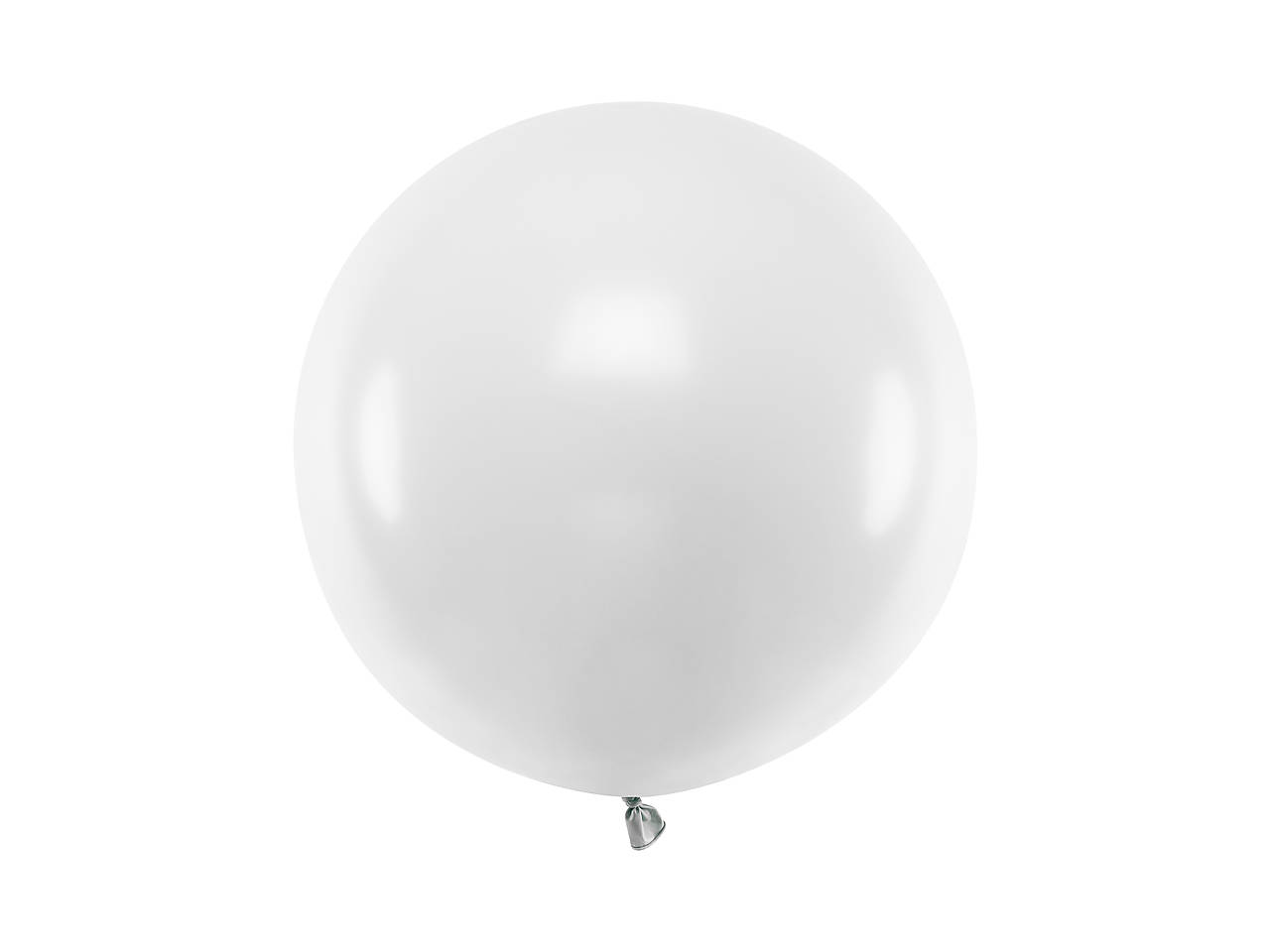 Latexový balón veľký (Biely nafúkaný)