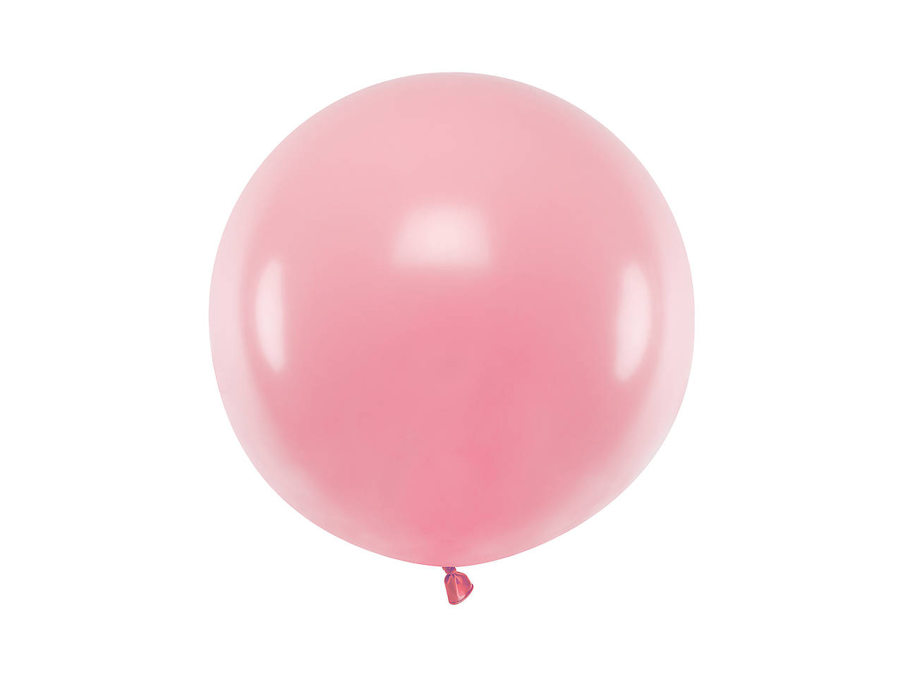Latexový balón veľký (Ružový nafúkaný)