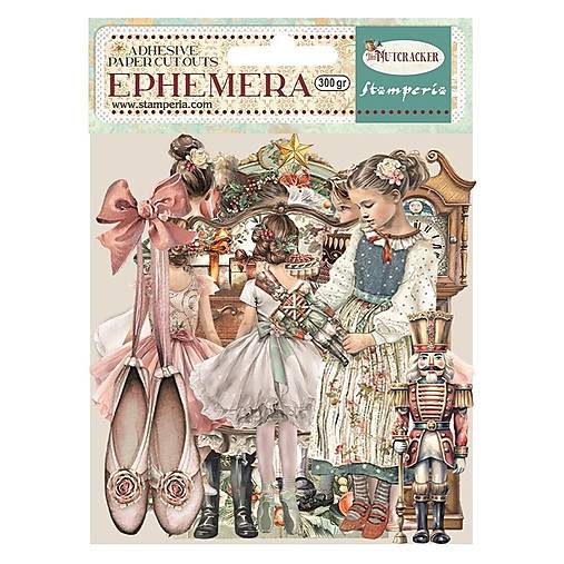Papier - Stamperia The Nutcracker nálepky - 16749782_