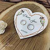 Prstene - Tanierik na svadobné prstienky - 022 - 16751762_