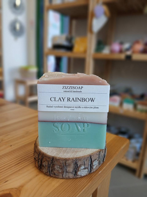 CLAY RAINBOW s růžovým jílem