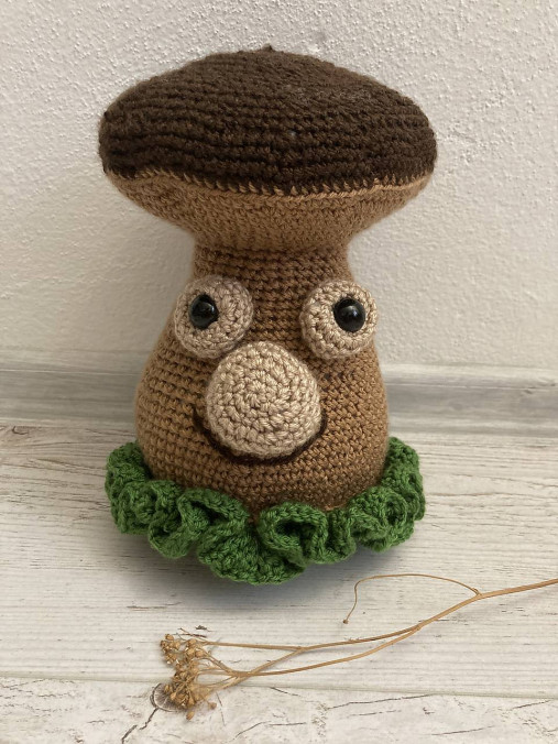 Hračky - hríb- hnedo/hnedýýýý - 16751940_