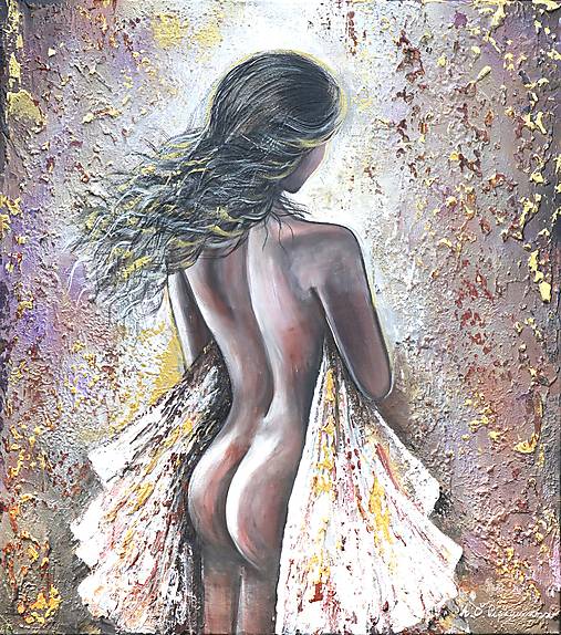 Obrazy - ,,Prebudená 2,, 90x100 - 16753941_