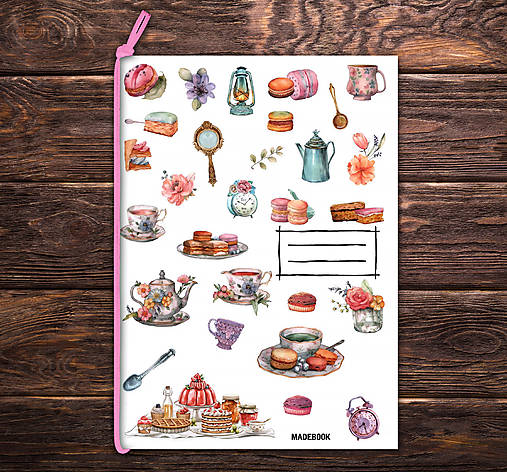 Papiernictvo - MADEBOOK - zošit A5 DROBNOSTI B - 16756380_