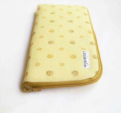 Na mobil - Obal na mobil - Žlté guličky - 16756259_