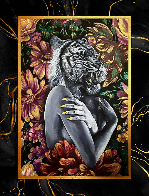 Obrazy - Angry of Woman (Print) - 16755146_