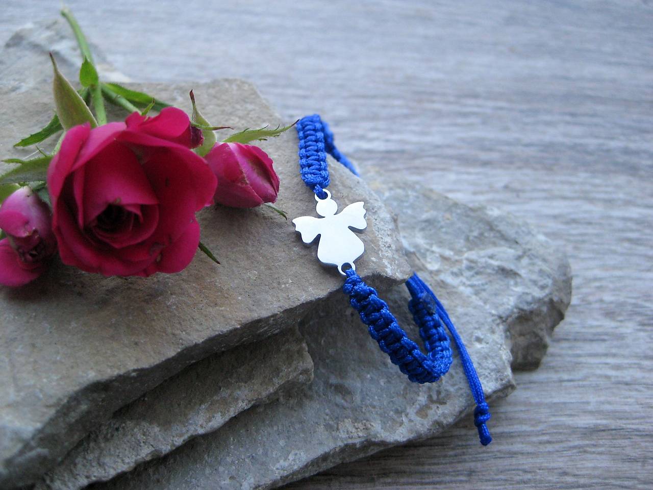 Detský anjelský ochranný náramok - nerez (od 0 do 3 rokov, č. 4011)