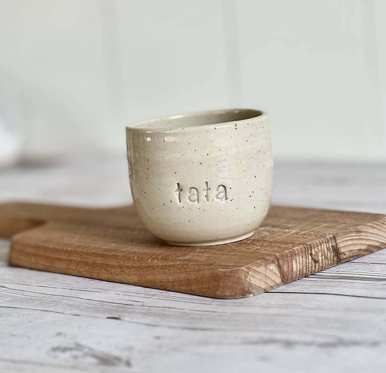 Simple - pohárik espresso tata (100ml, bez uška)