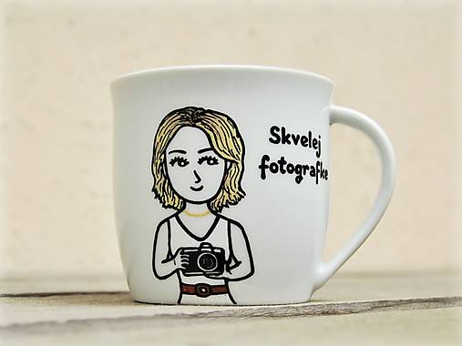 Nádoby - Postavička na želanie - povolanie FOTOGRAF/FOTOGRAFKA - 16761417_