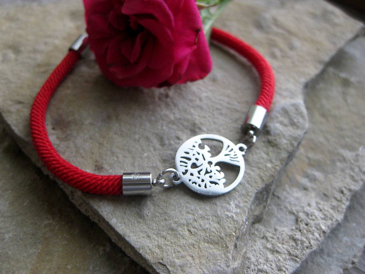 Ochranný univerzálny náramok ( dámsky,pánsky) Strom života - nerez