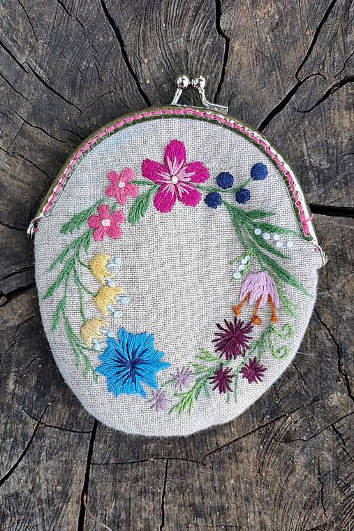 Peňaženky - Peňaženka ,,Barvy leta" - 16763303_