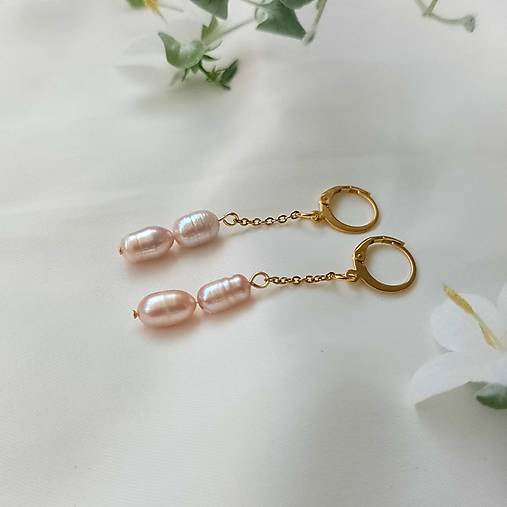 Náušnice - Náušnice UNIQUE pearl - 16763778_