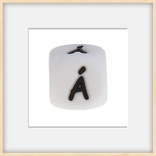 Silikónové písmenká s diakritikou