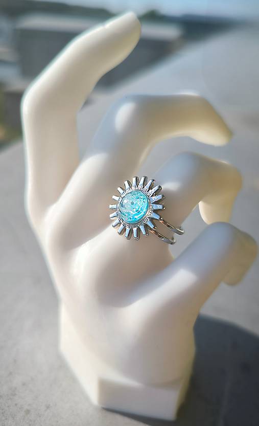 Prsteň blue sun 
