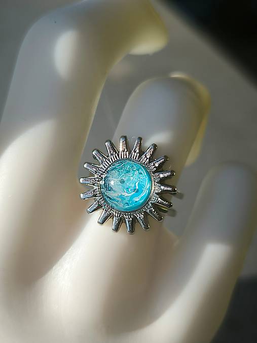 Prsteň blue sun 