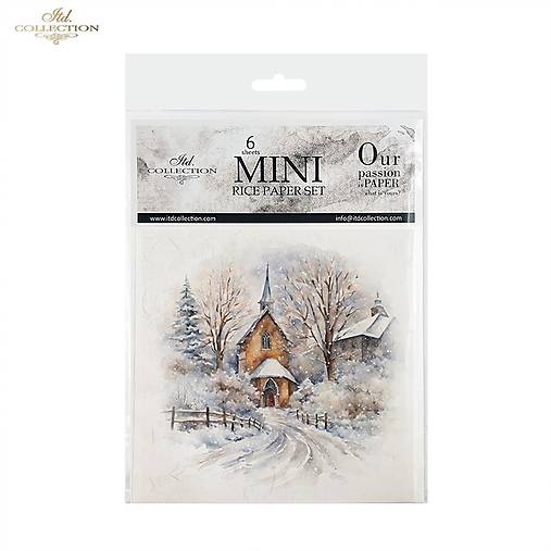 Papier - Sada ryžových papierov RSM 134 - 16775680_