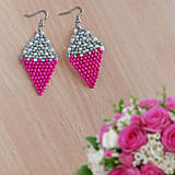 Detské doplnky - Naivné zasnenie - detské rokajl náušnice - 16777619_