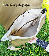 Batohy - Vanessa backpack bílá s pudrovou - 16780129_