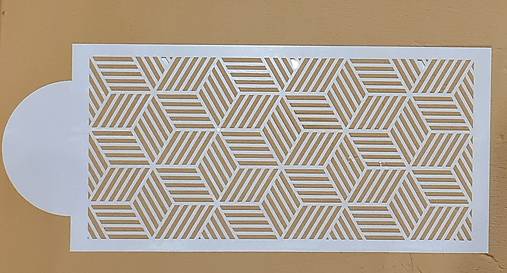 Nástroje - Šablóna obdĺžnik ornamenty/ varianty / (Šablóna ornamenty obdĺžnik 9) - 16781187_