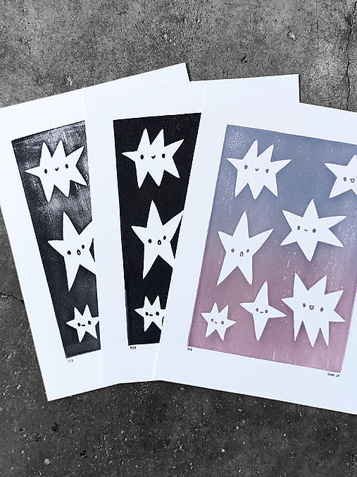 Grafika - Hviezdičky - 16781374_