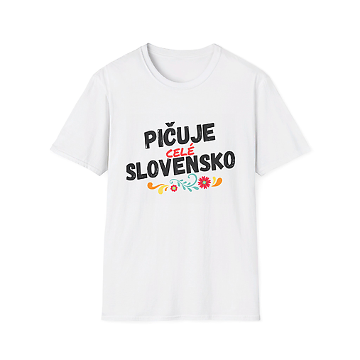 Pánske tričko P..... celé Slovensko (49946)