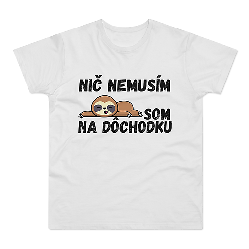 Pánske tričko som na dôchodku (49948)