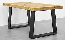 Nábytok - Stôl staré drevo epox - 16788802_