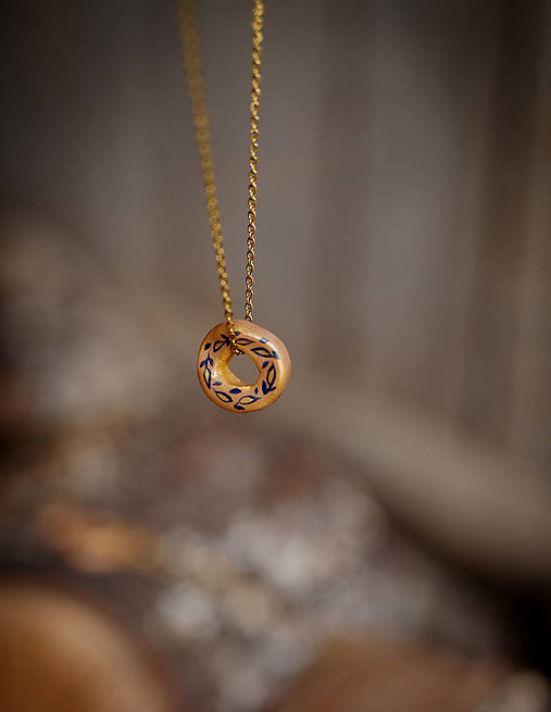 Náhrdelníky - Náhrdelník Donut - 16792331_