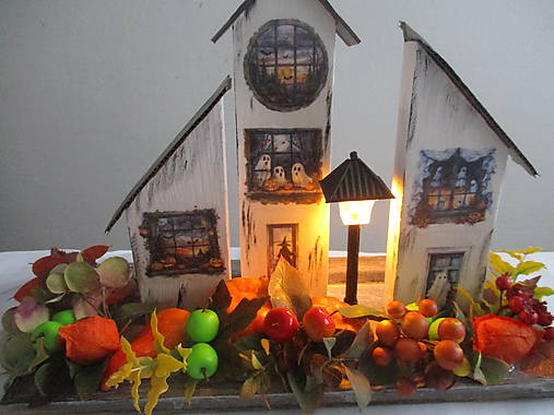 Dekorácie - Ulička Halloween - 16796388_