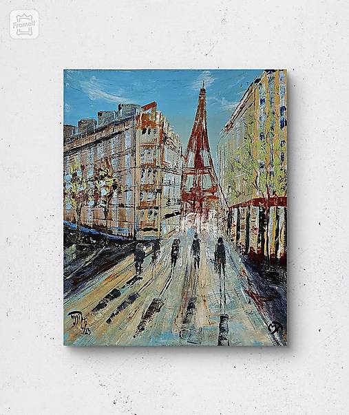 Obrazy - Paríž IV - 16795084_