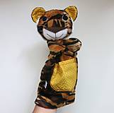 Hračky - Maňuška tiger (na objednávku) - 16800894_