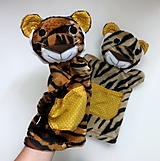Hračky - Maňuška tiger (na objednávku) - 16800896_