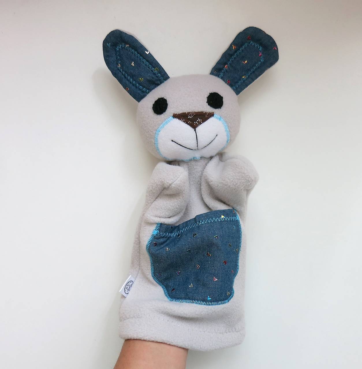 Maňuška zajac (Zajko od Jeansového Srdiečkova.)