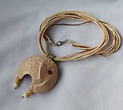 Náhrdelníky - náhrdelník z fima - slon - 16800473_