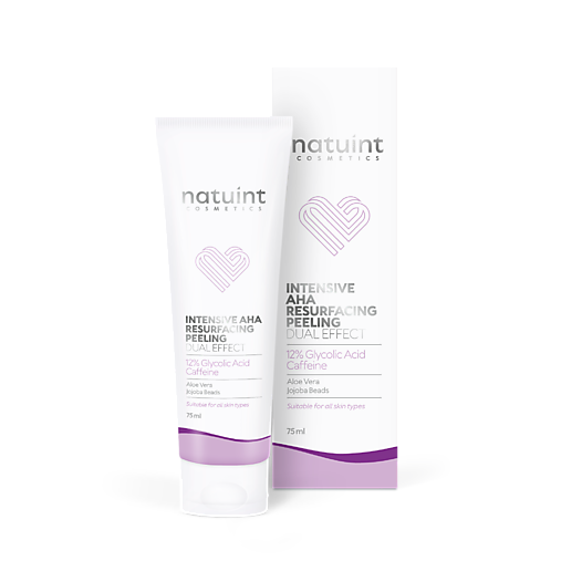 Pleťová kozmetika - Natuint - Hĺbkový píling s dvojitým účinkom Intensive AHA Resurfacing Peeling / Dual Effect - 16802178_