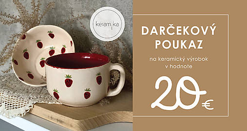 Darčekové poukážky - Darčekové poukazy - 20€ - 16804958_