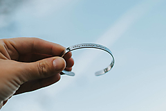 Náramky - Oceľový náramok- vždy existuje spôsob. - 16807785_