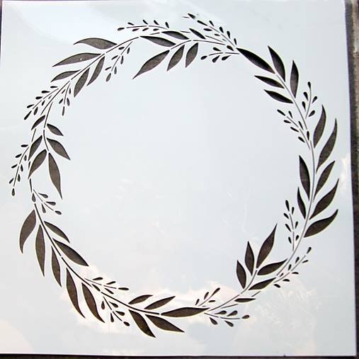 Nástroje - Šablóna 30x30 cm - 16806375_