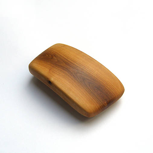 Ozdoby do vlasov - Drevená spona do vlasov - tŕnková stredná - 16808367_