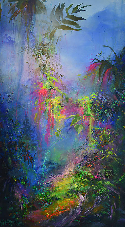 Obrazy - "Albany"MAĽBA 140cm x 70cm - 16813150_