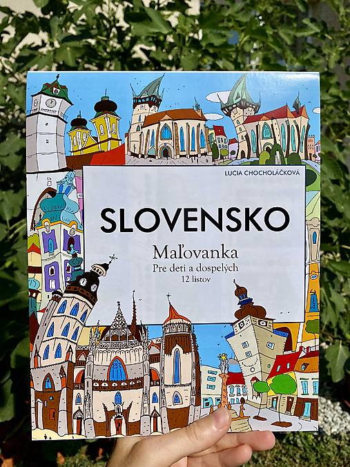 Hračky - SLOVENSKO Maľovanka - 16815034_