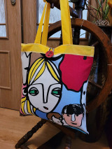 Nákupné tašky - Nákupka Tvár - 16815467_