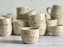 Nádoby - Personalizovaný pohárik/šálka NA OBJEDNÁVKU - 16816316_
