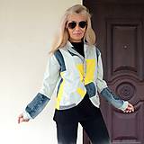 Bundy a kabáty - Krátka dámska džínsová bunda-Street Style - 16818069_