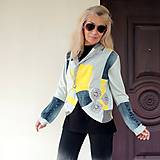Bundy a kabáty - Krátka dámska džínsová bunda-Street Style - 16818070_
