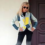 Bundy a kabáty - Krátka dámska džínsová bunda-Street Style - 16818072_