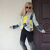 Bundy a kabáty - Krátka dámska džínsová bunda-Street Style - 16818075_