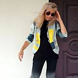 Bundy a kabáty - Krátka dámska džínsová bunda-Street Style - 16818077_
