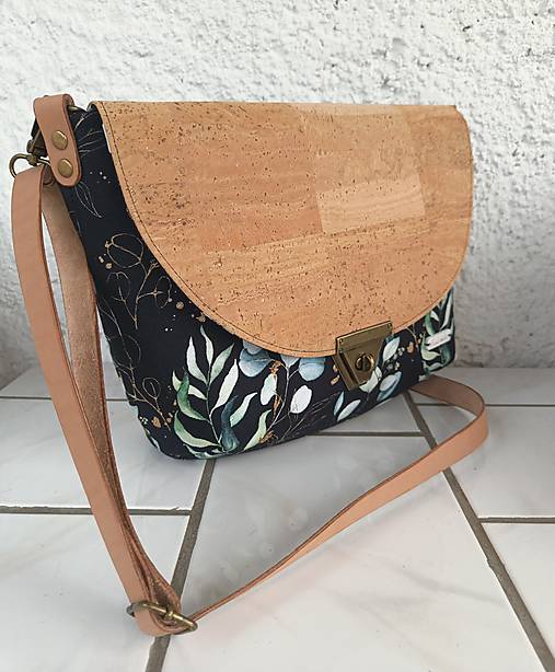 Kabelky - Kabelka eukalyptus a korok - 16822134_