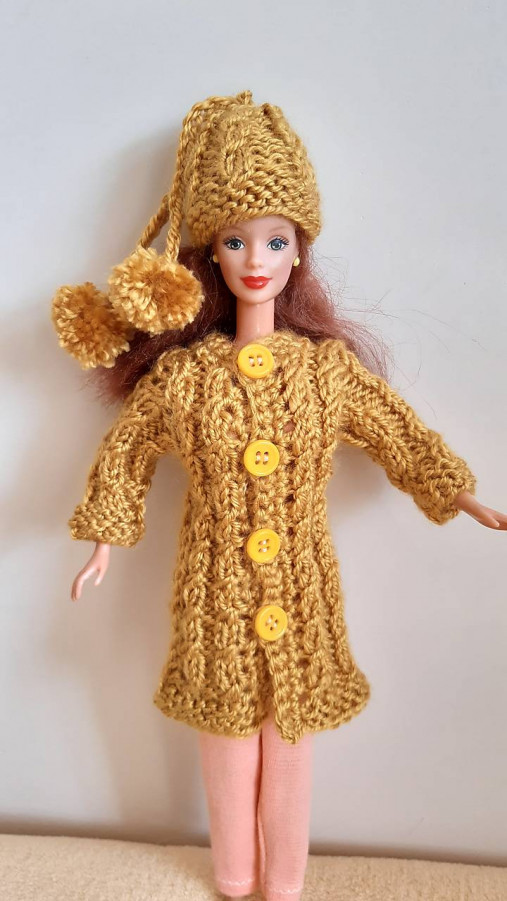 Hračky - Pletené oblečenie pre barbie - 16821465_